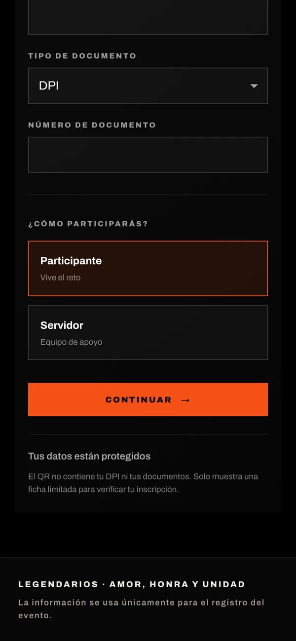 Los Legendarios: Participante o servidor